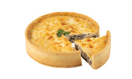 Киш с курицей и грибами