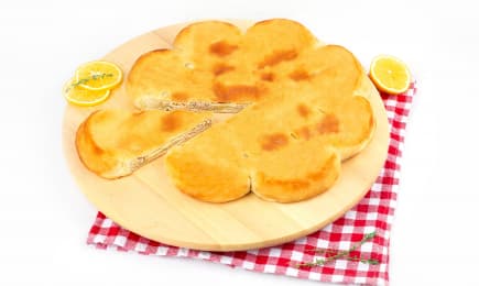 Пирог с горбушей и картофелем