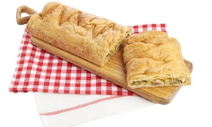 Пирог с индейкой и брокколи